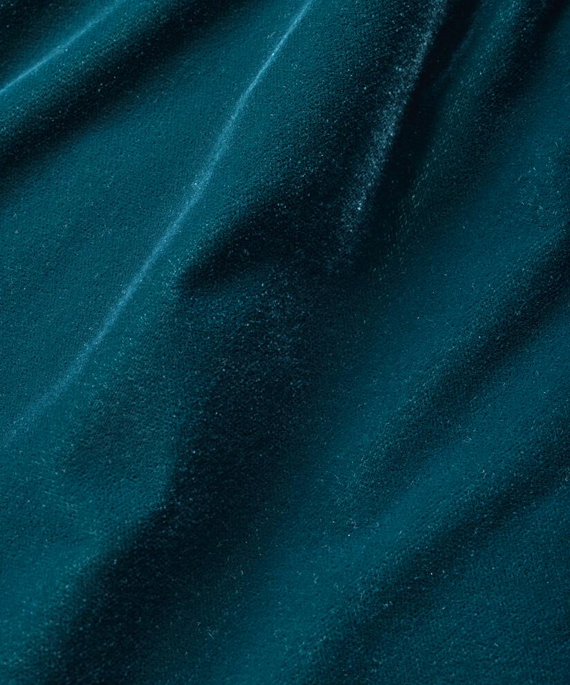 veste courte en velours avec fermeture éclair, Reflect Pond