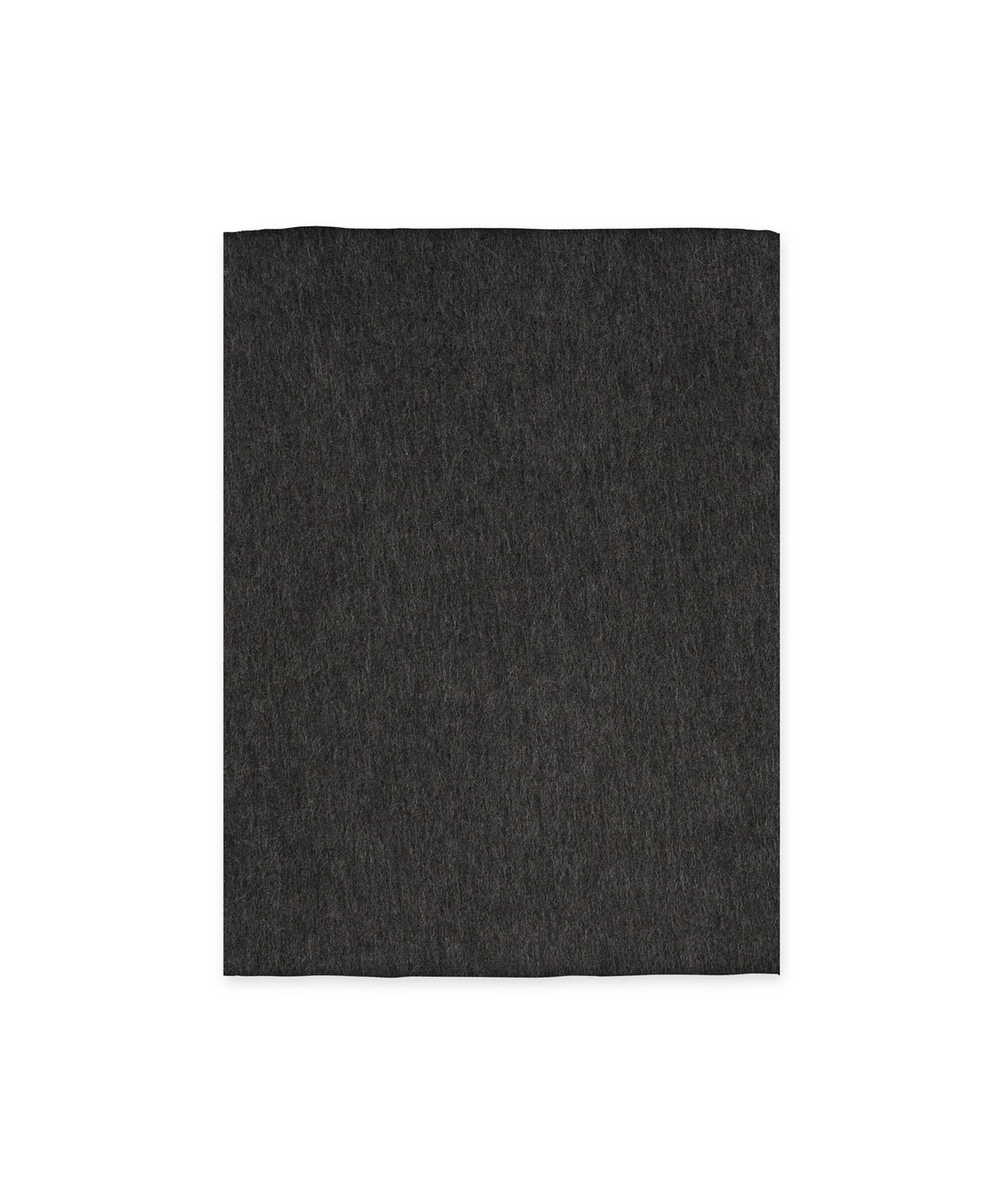 grande écharpe en laine à franges, D. Grey mel.