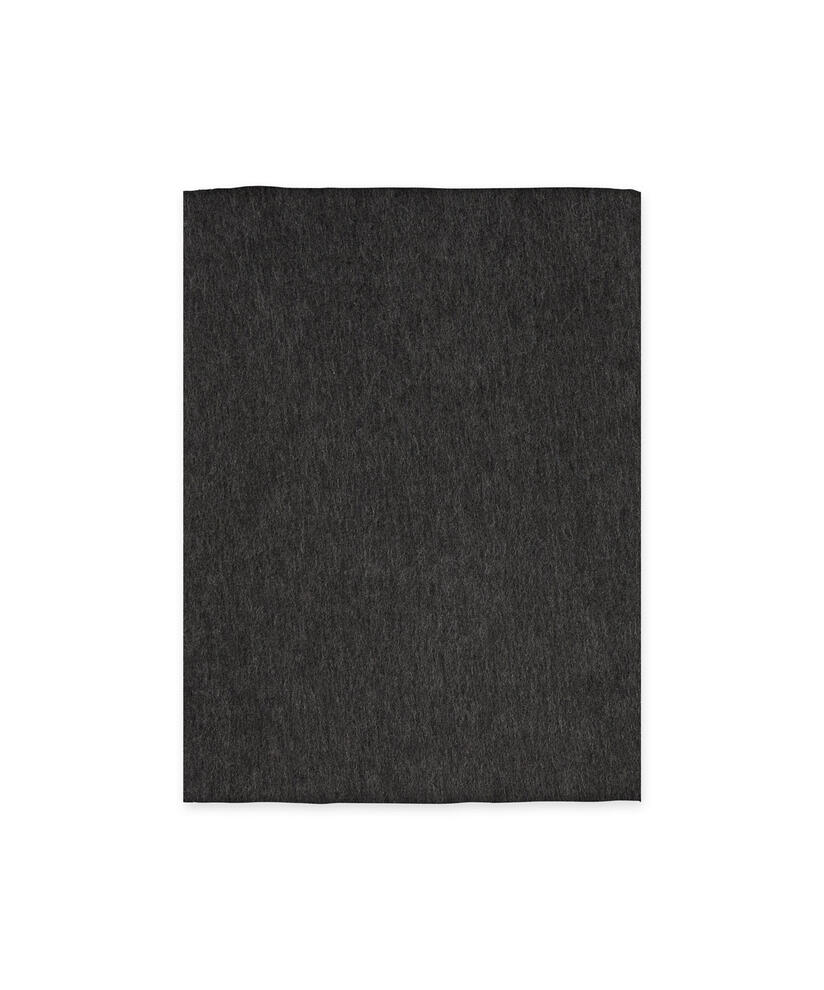 grande écharpe en laine à franges, D. Grey mel.