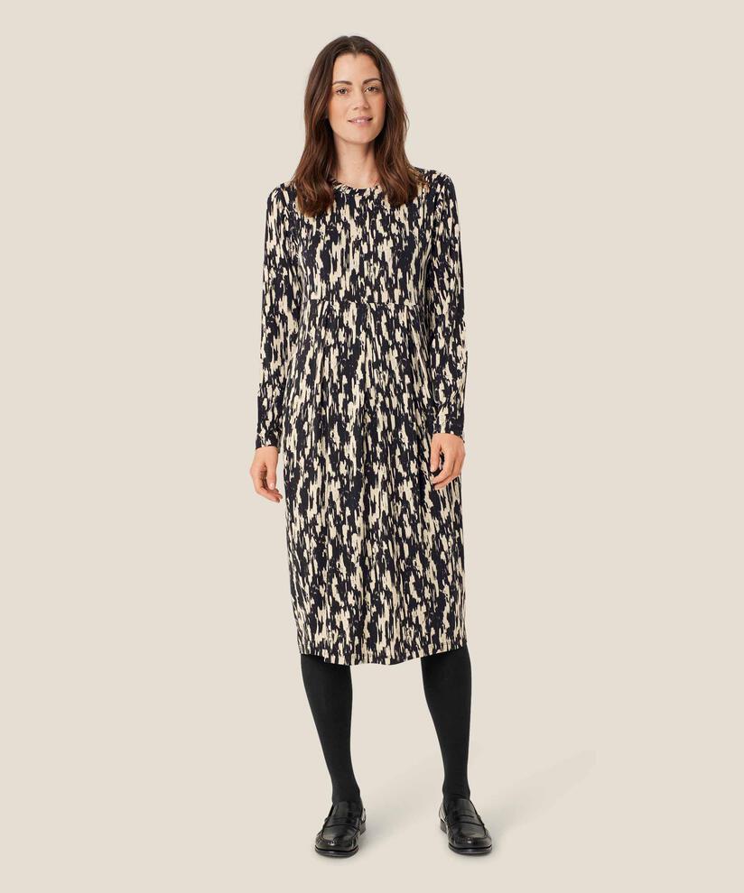 Robe tulipe en jersey, Black