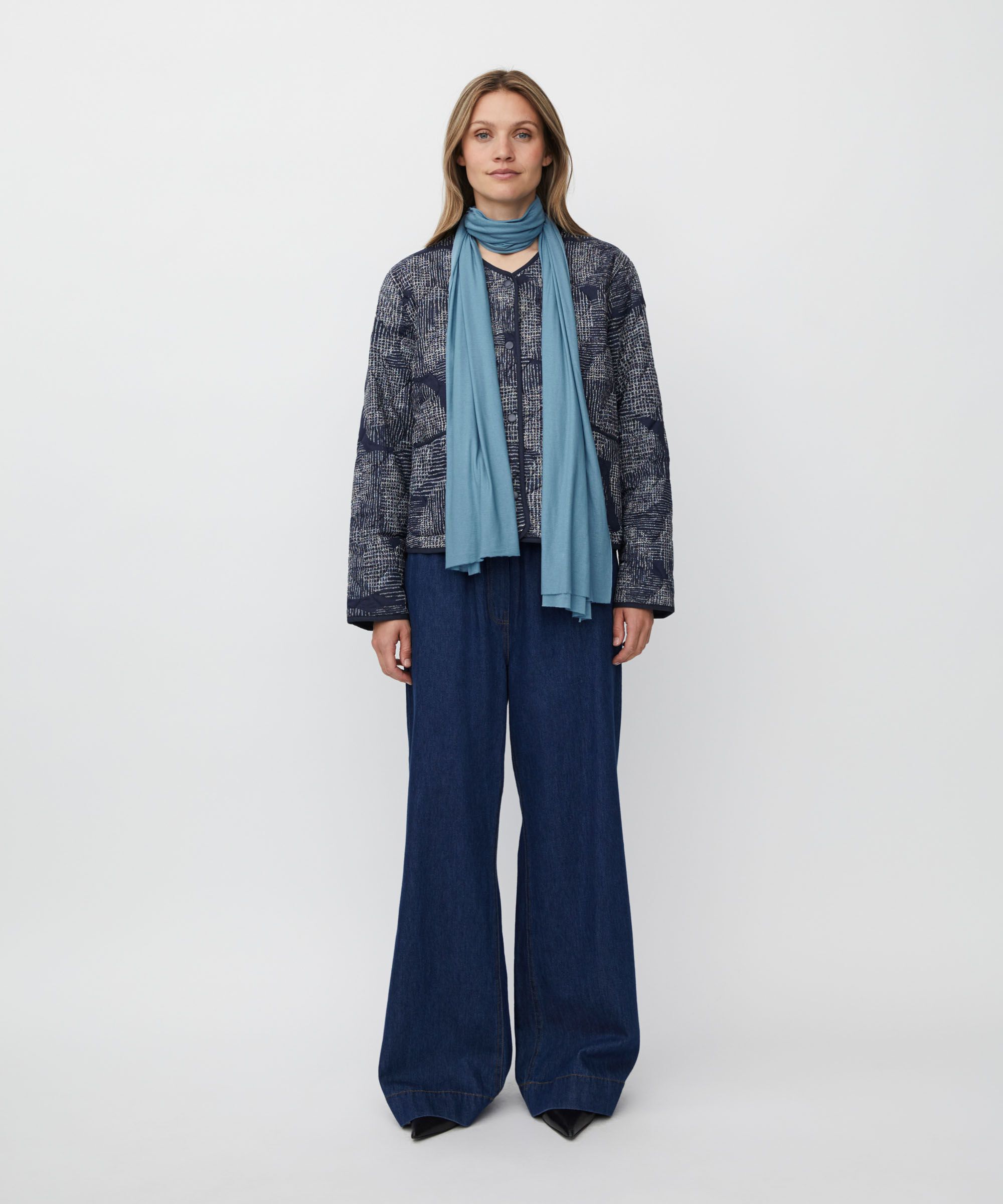 Écharpe En Modal, Proven Blue