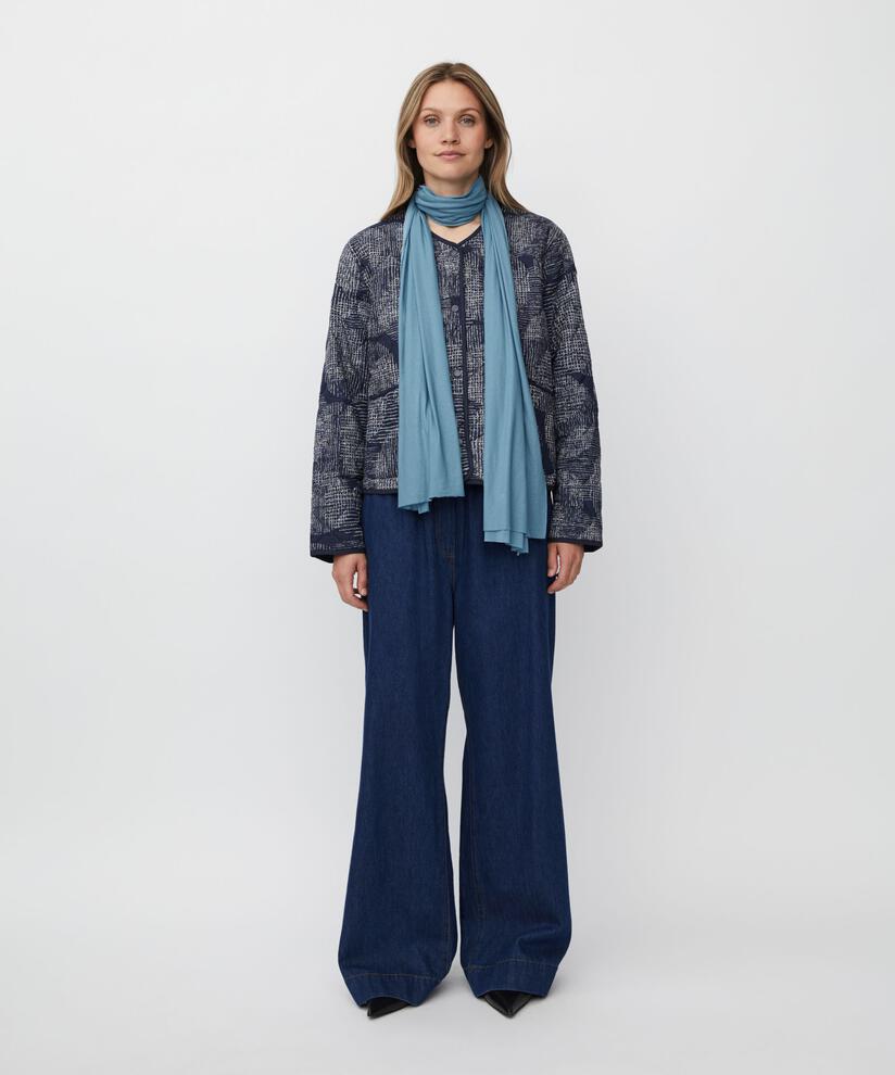 écharpe en modal, Proven Blue