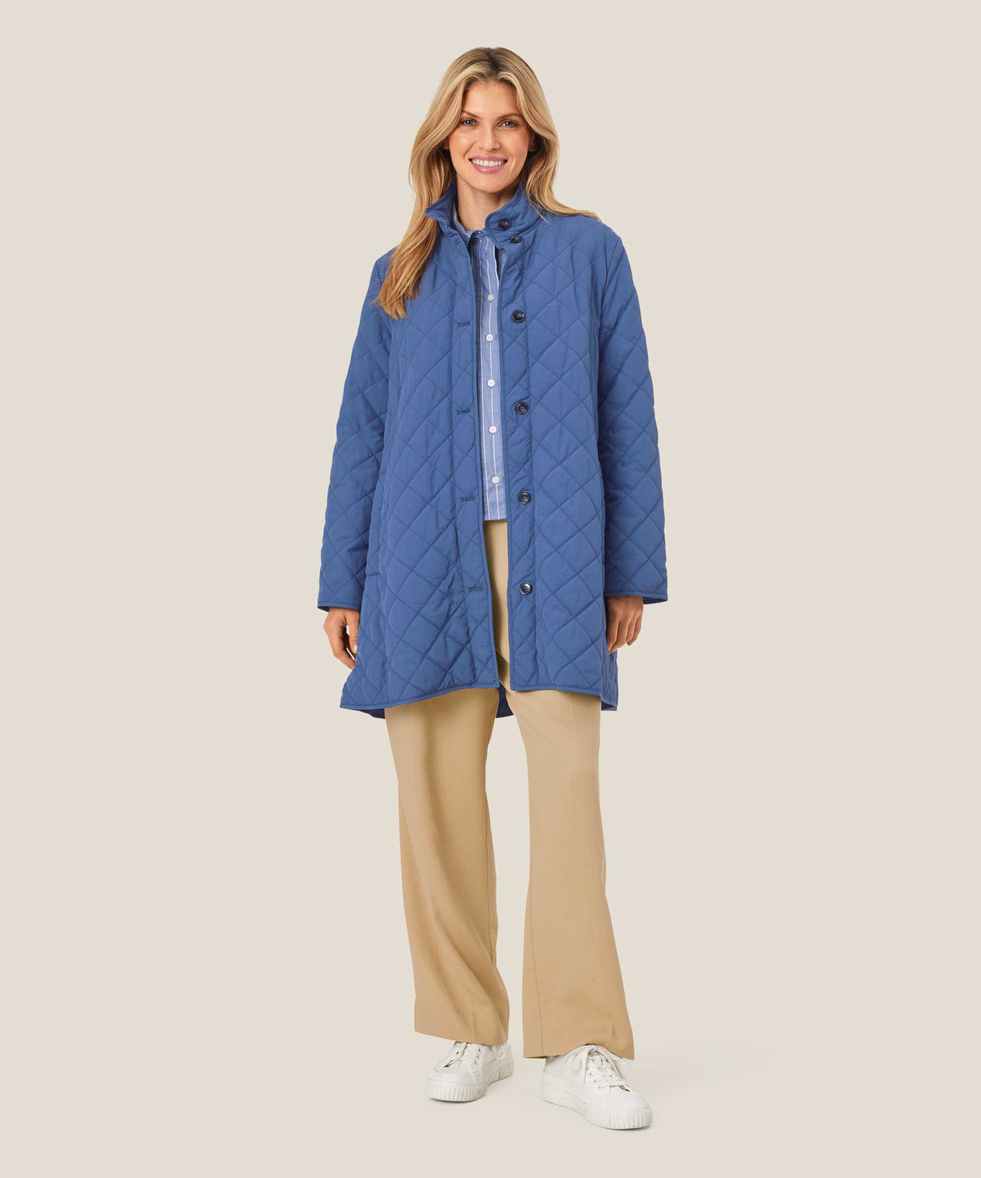 manteau matelassé avec col montant et poches fendues, Sargasso Sea