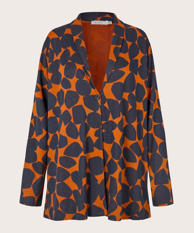 veste en jersey avec fermeture à un seul bouton, Autumnal