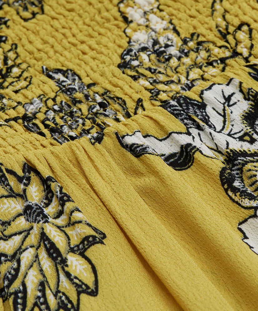 SONDRA SKIRT, Oil Yellow