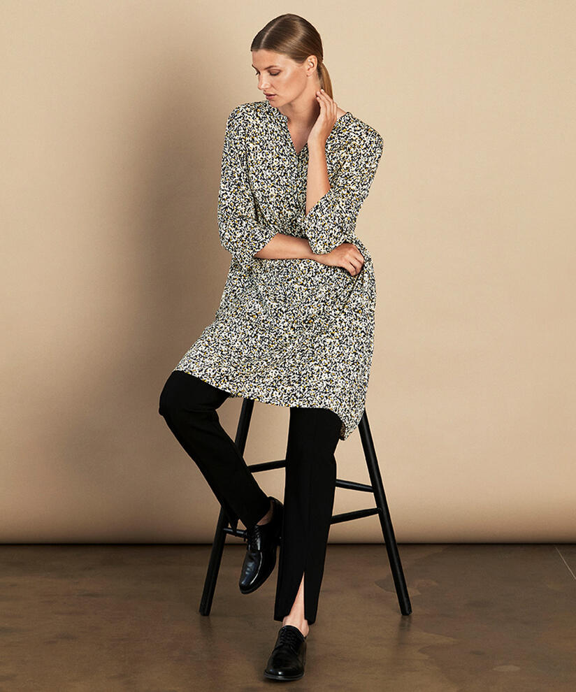 NATALIA DRESS, Oil Yellow