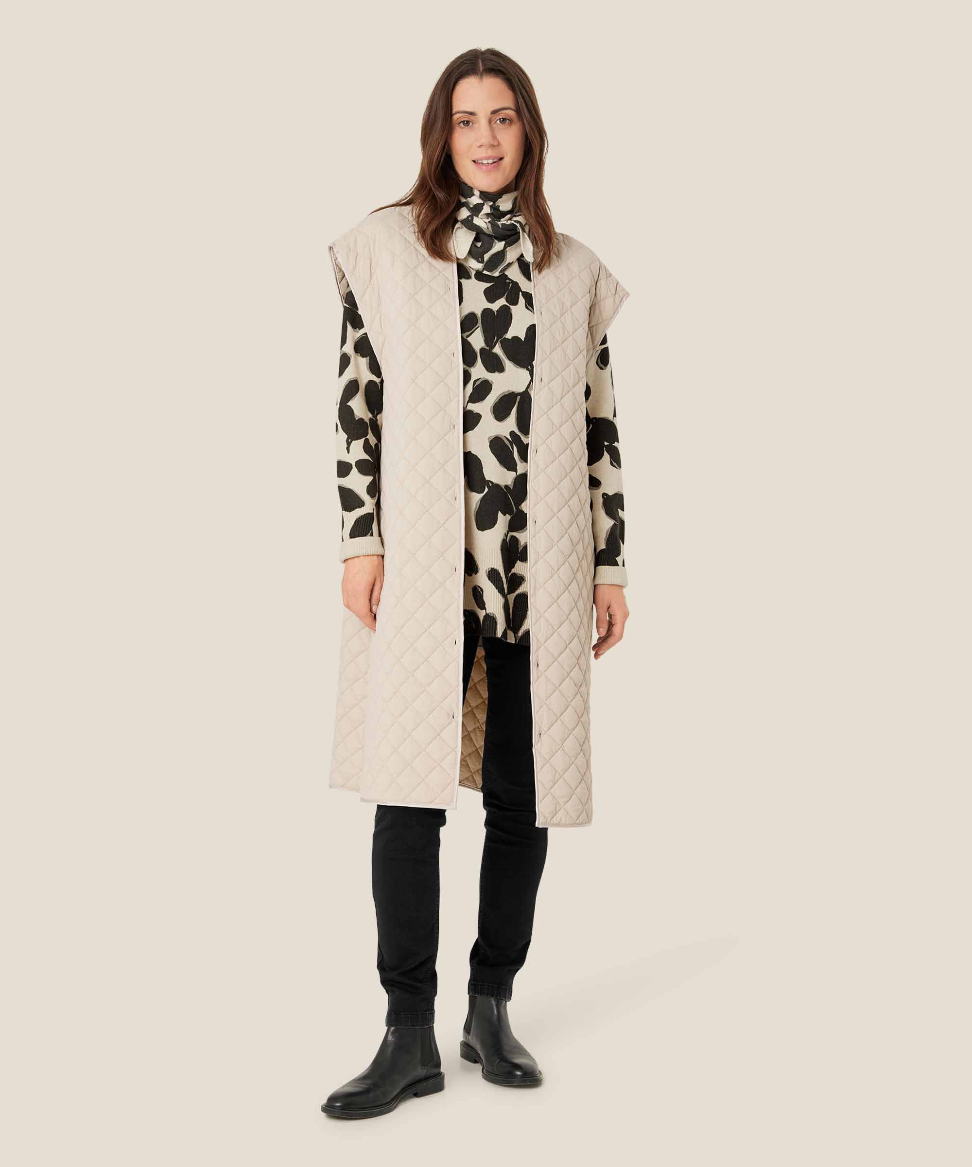 manteau avec ceinture et doublure amovible, Pure Cashmere