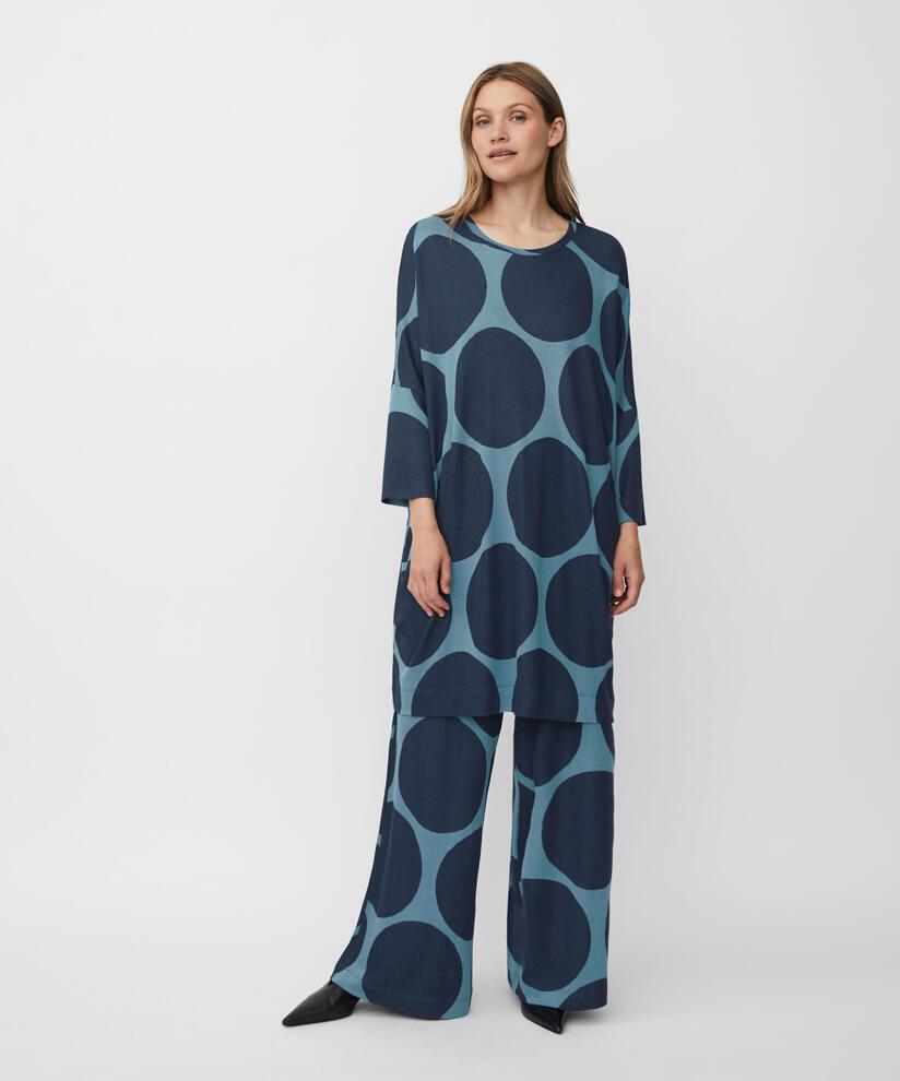 Tunique Oversize En Jersey À Manches Étroites, Proven Blue