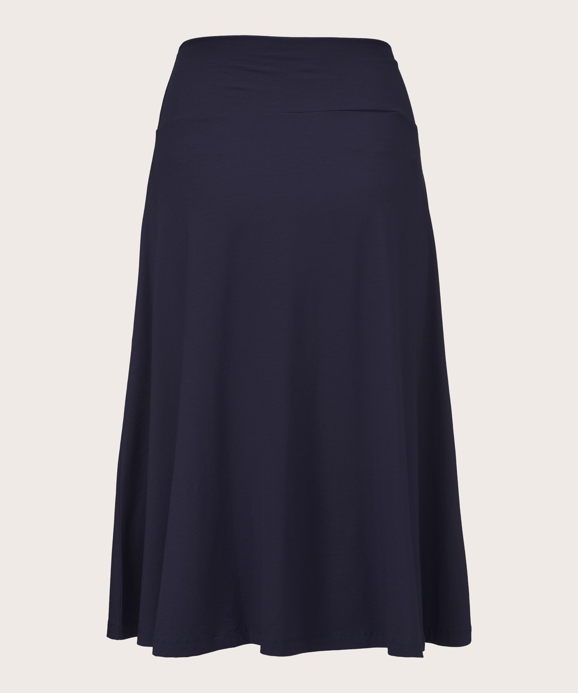jupe classique en jersey stretch, Navy