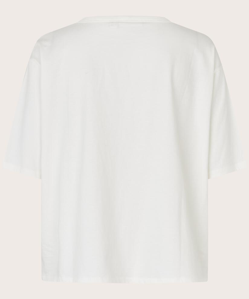 T-shirt En Coton Avec Imprimé, Jet Stream