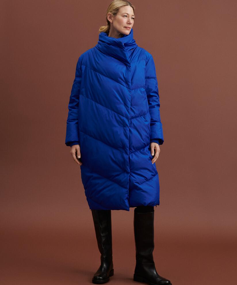 manteau en duvet avec col montant, Surf the web