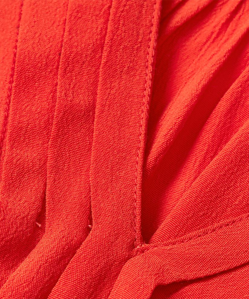 blouse en viscose avec plis sur le devant, Poinciana