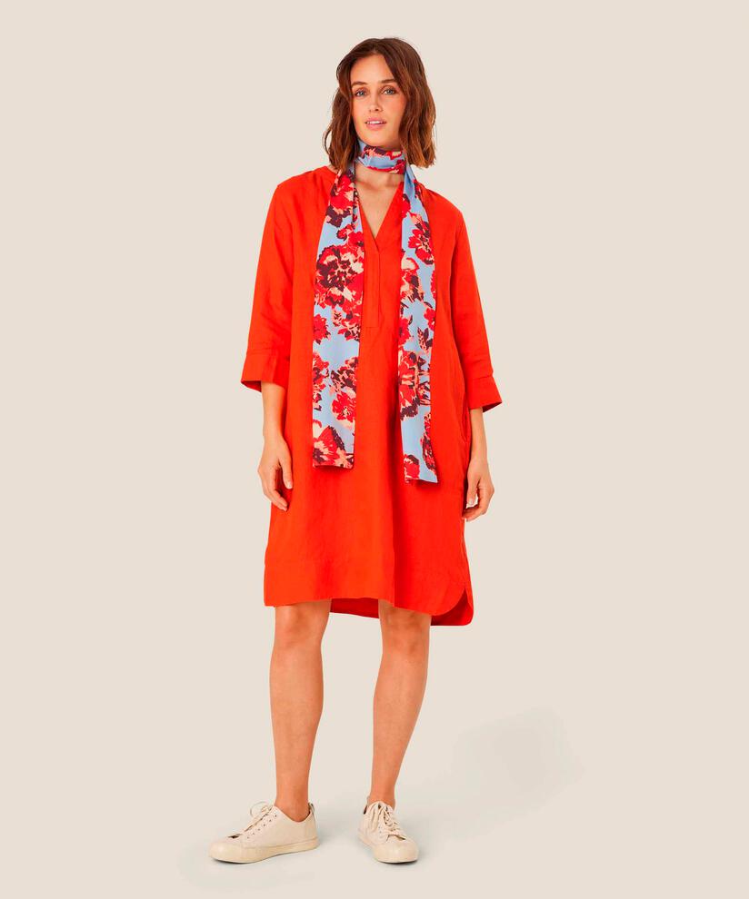 Foulard en Viscose, Orange com