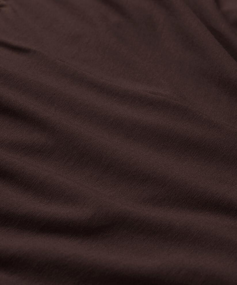 Legging Long En Jersey Doux, Coffee Bean