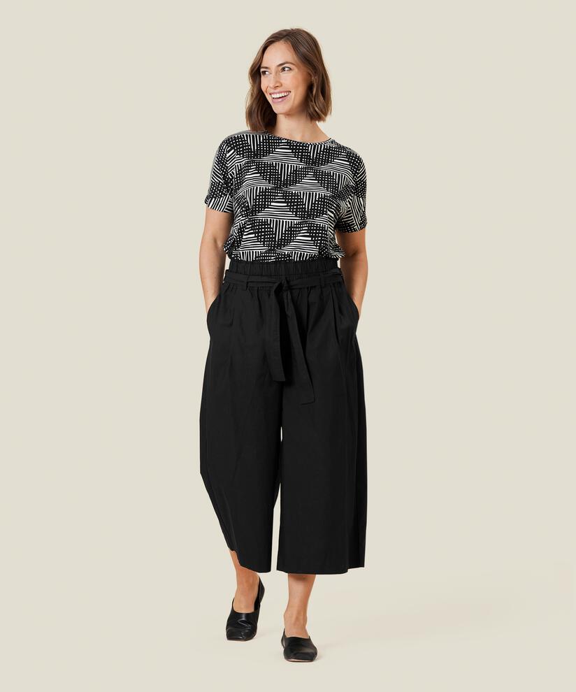 PAZIA TROUSERS, Black