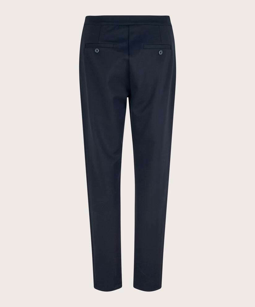 pantalon en jersey lourd avec mollets, Navy