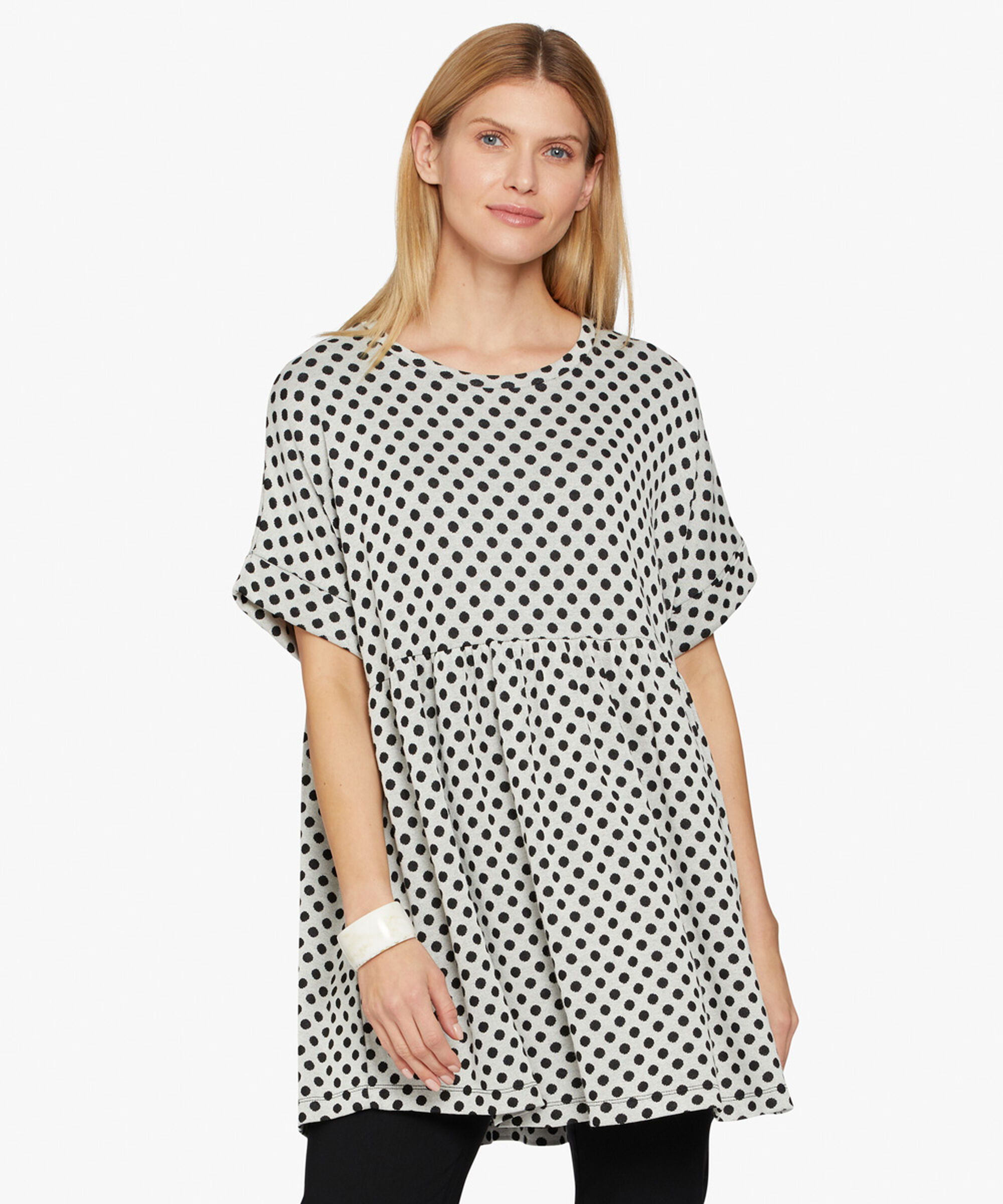 GELVA TUNIC, Whitecap