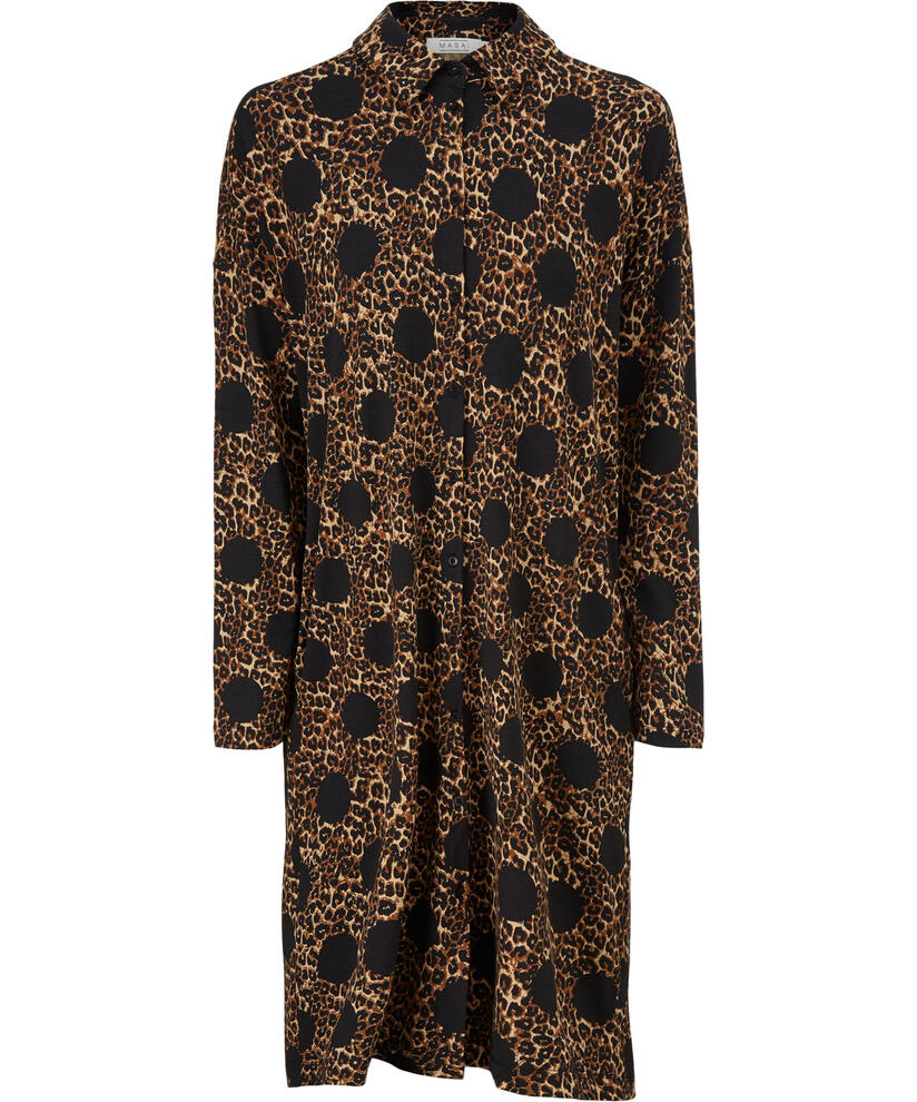 NITZINA JERSEY SHIRT DRESS, Monk's Robe