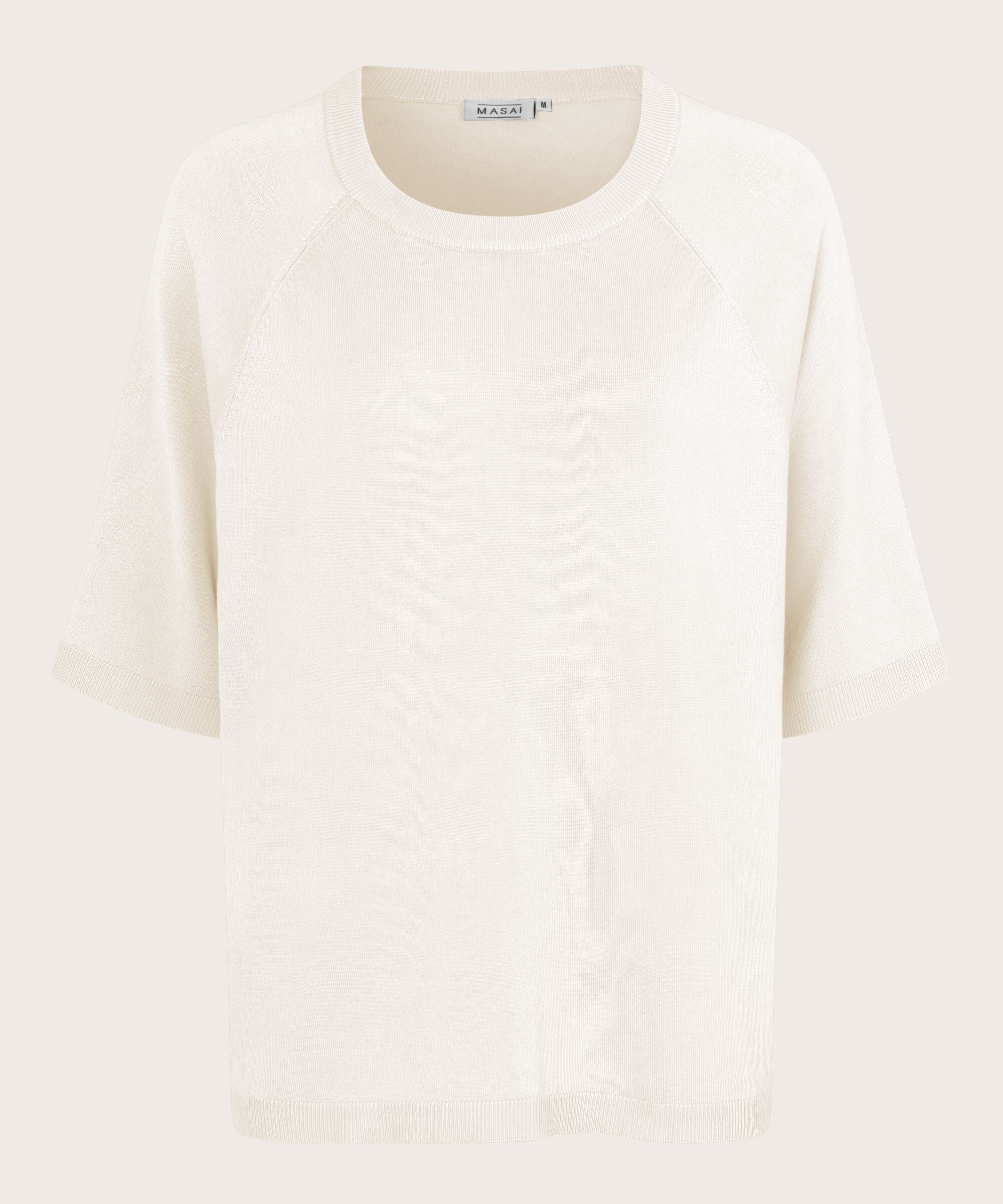 pull en maille à manches courtes et col rond, Jet Stream