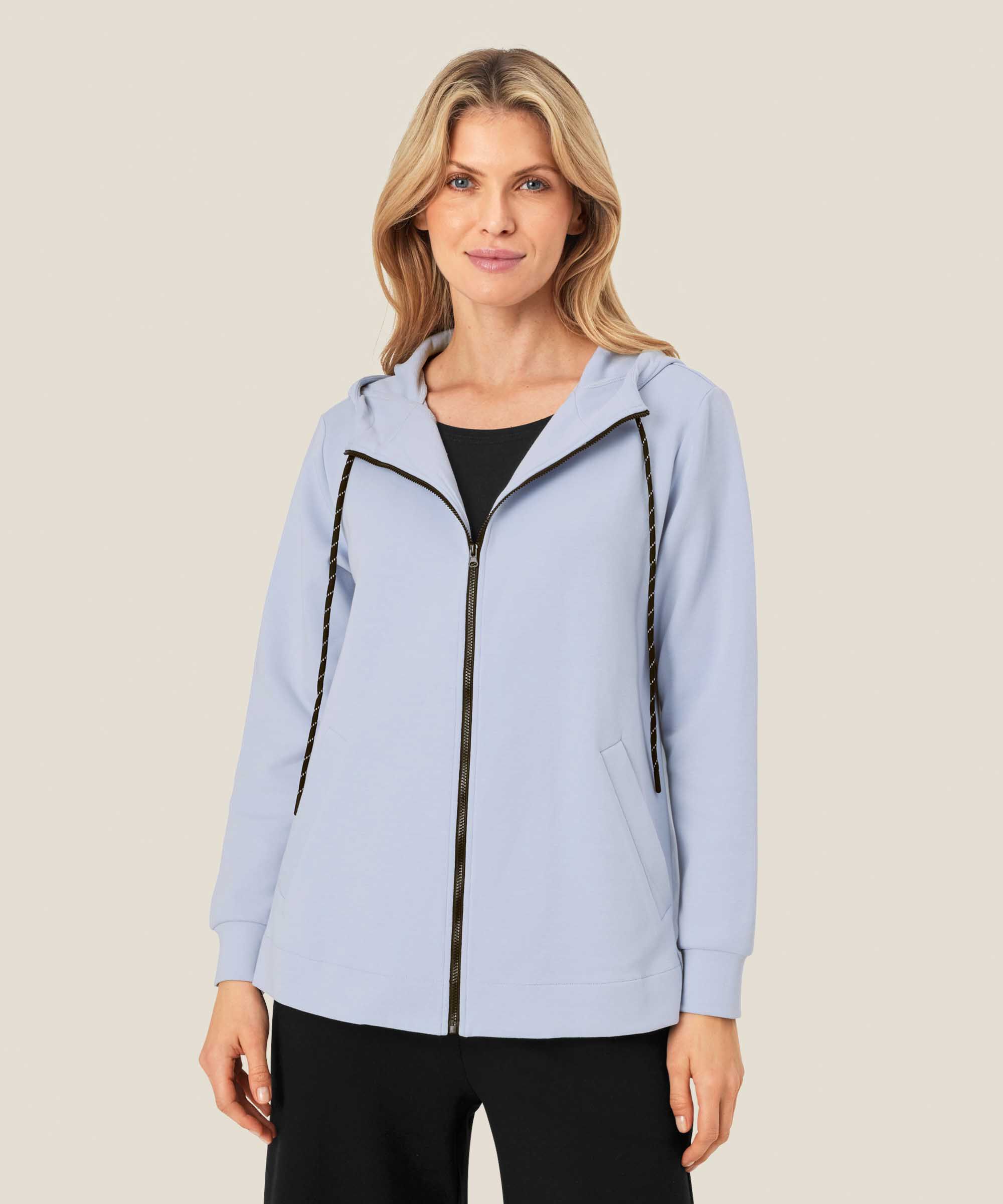 sweat à capuche avec poches, Heather