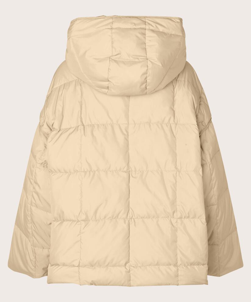 doudoune avec capuche et manches amovibles, Pale Khaki