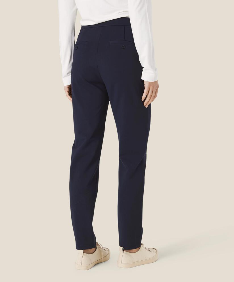 pantalon en jersey lourd avec mollets, Navy