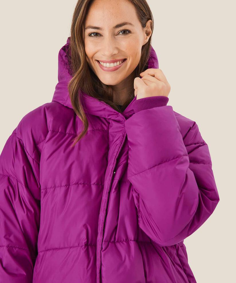 Manteau En Duvet Avec Capuche, Wild Aster