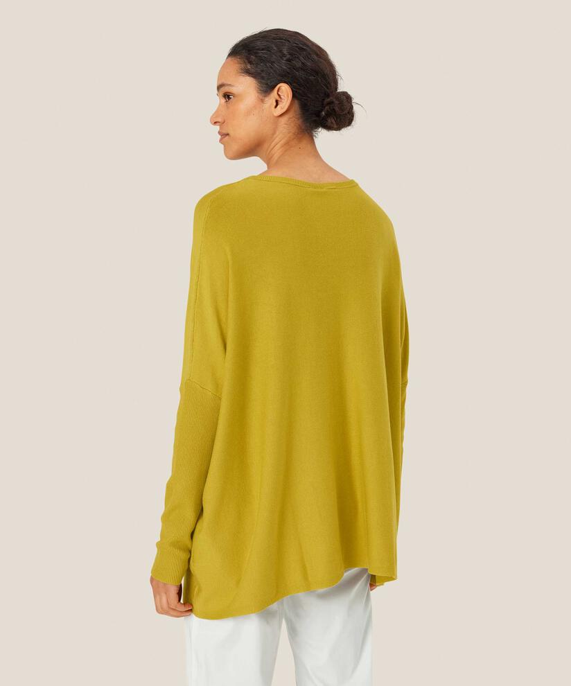 Pull Oversize À Manches Étroites, Burnish Gold