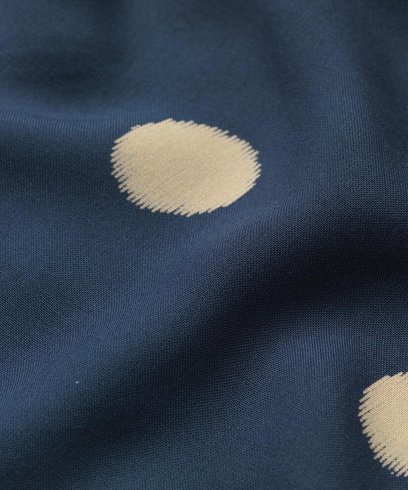 blouse en viscose imprimée à col v, Moonlit Ocean