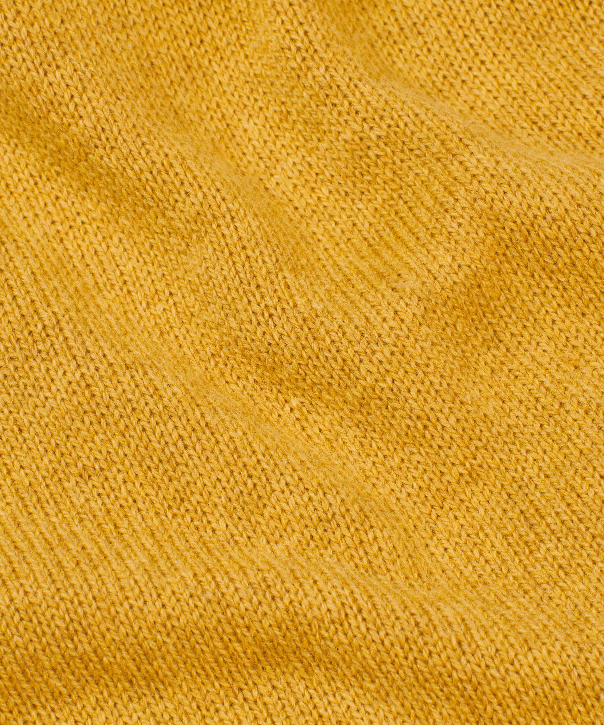 pull à col roulé avec fente latérale, Golden Green