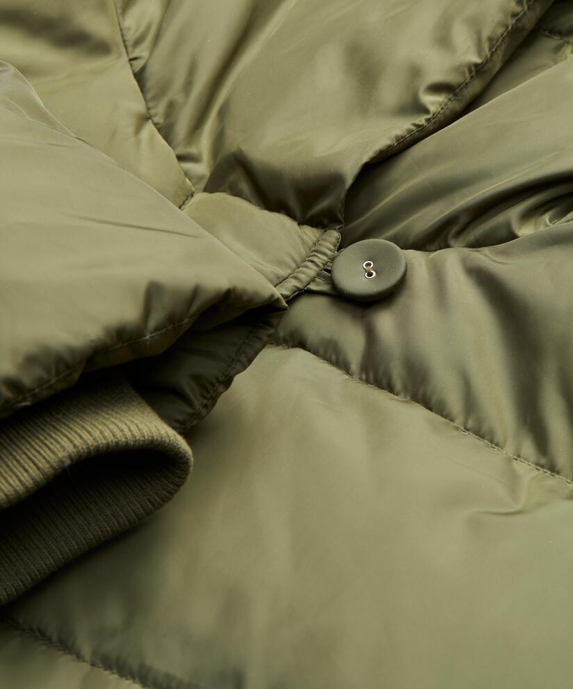 Manteau En Duvet Avec Capuche, Olive Night