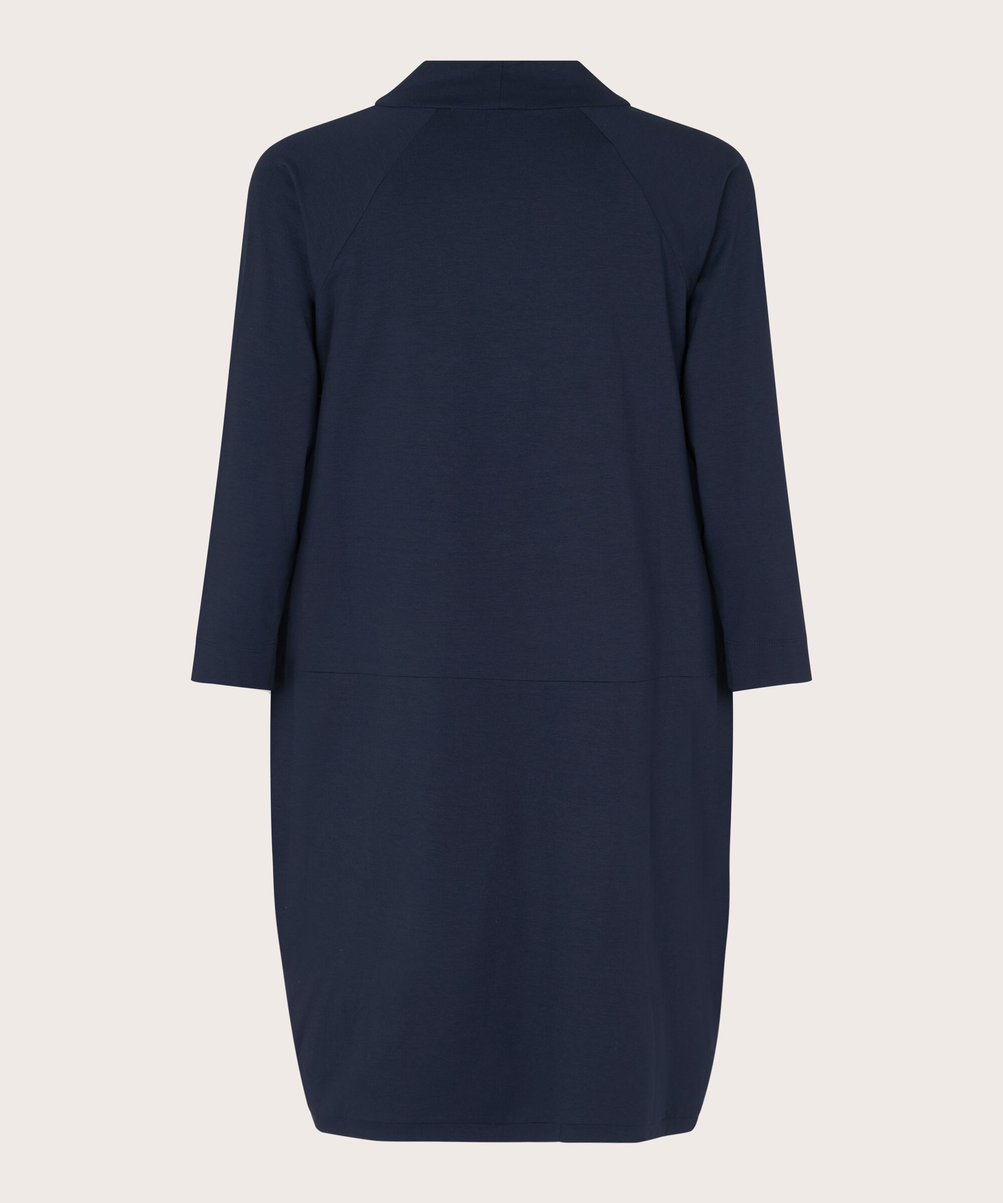 Tunique En Jersey À Manches 3/4, Navy