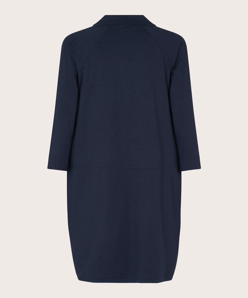 Tunique En Jersey À Manches 3/4, Navy