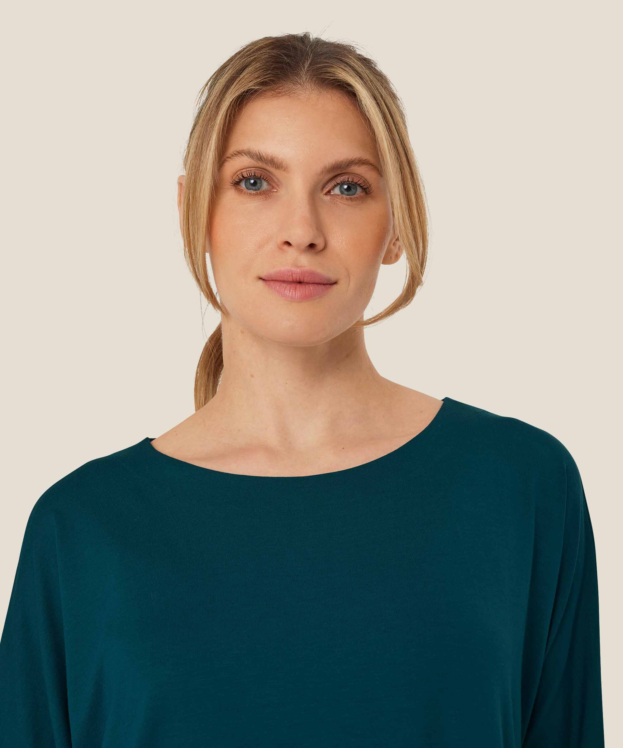 robe en jersey avec bouton sur le devant, Reflect Pond