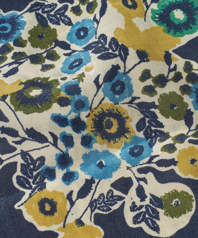 tunique fleurie en viscose avec col en V, Mood Indigo