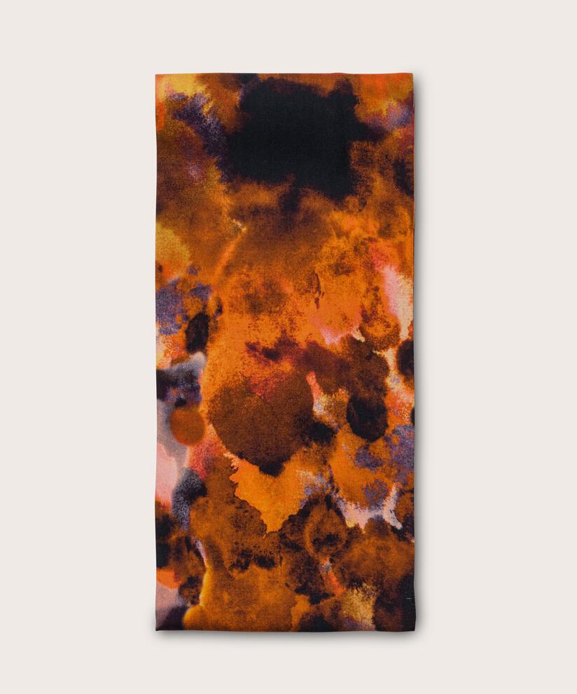 Foulard en viscose, Spicy Orange