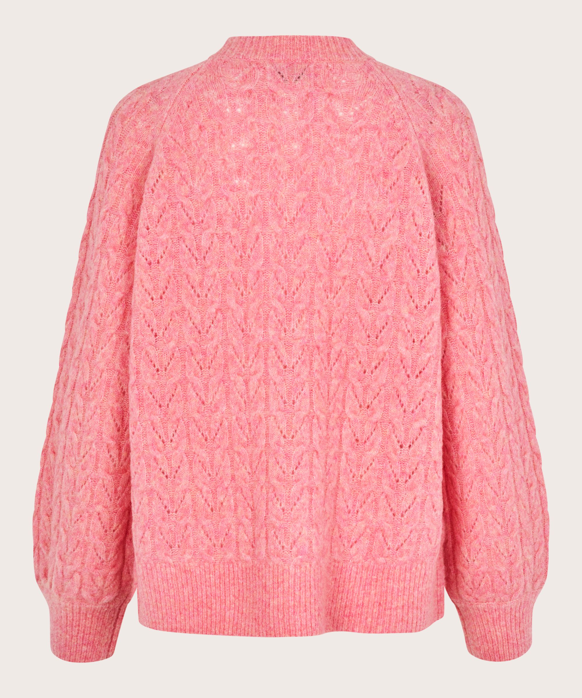 cardigan à trous en mélange de laine, Confetti