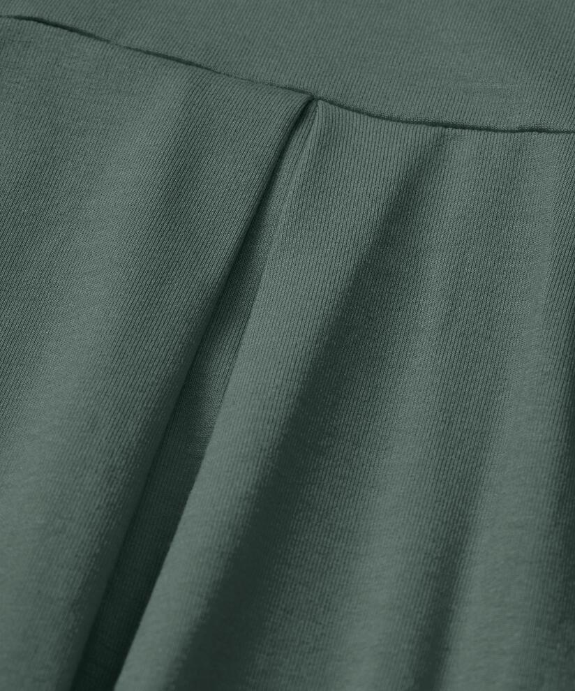 robe tulipe en jersey , Balsam Green