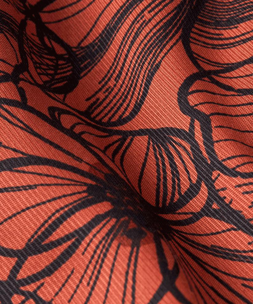 blouse en viscose fleurie avec liens au dos, Picante