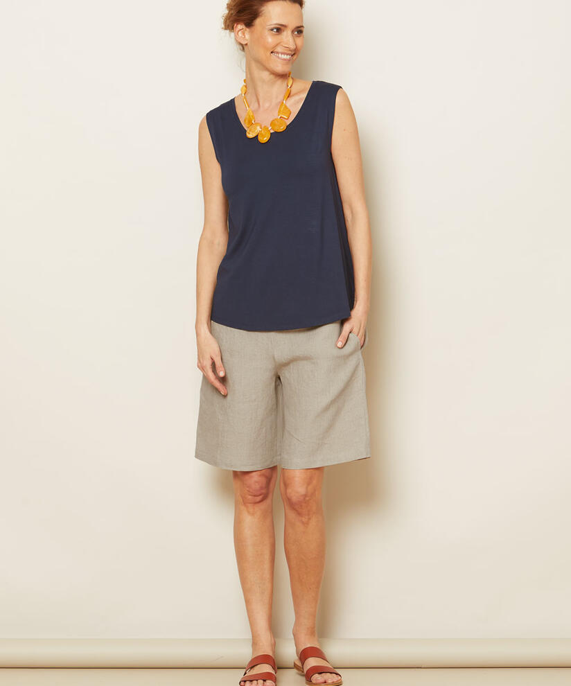 PINJA SHORTS, Natural