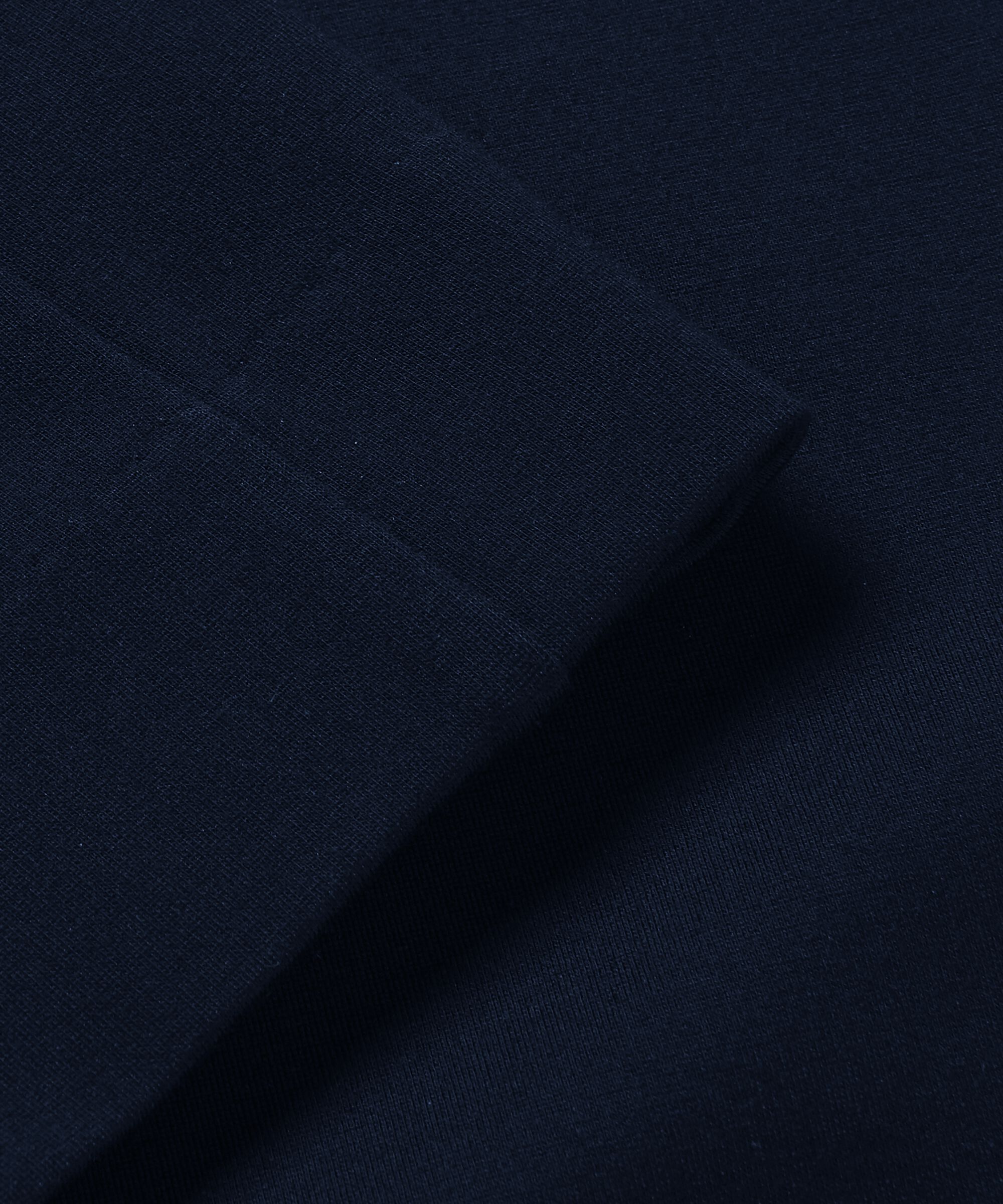Pantalon Court En Jersey Épais, Navy