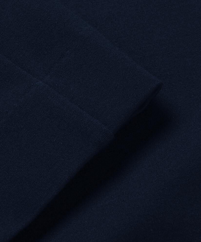 Pantalon Court En Jersey Épais, Navy