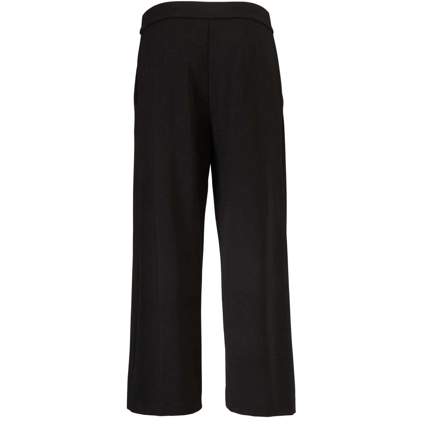 Pantalon En Jersey &Eacute;pais Avec Poches, Black