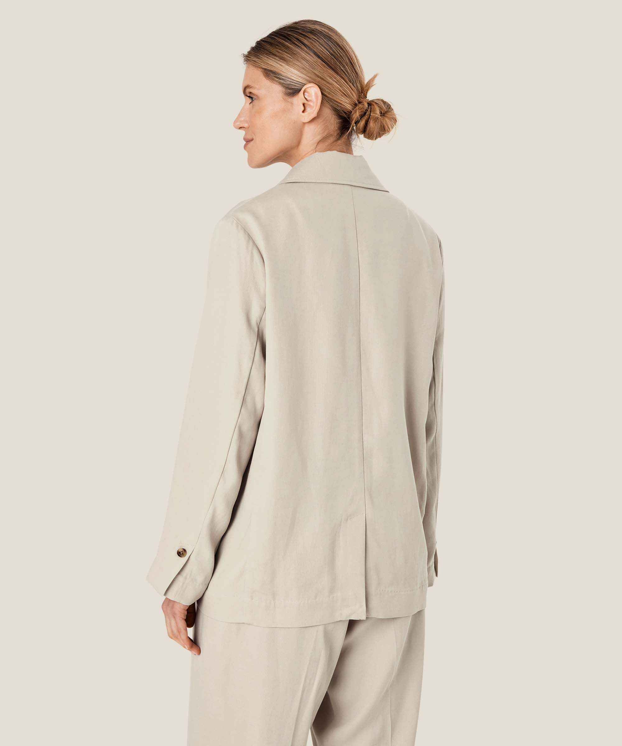 Jolinas Jacket, Silver Cloud