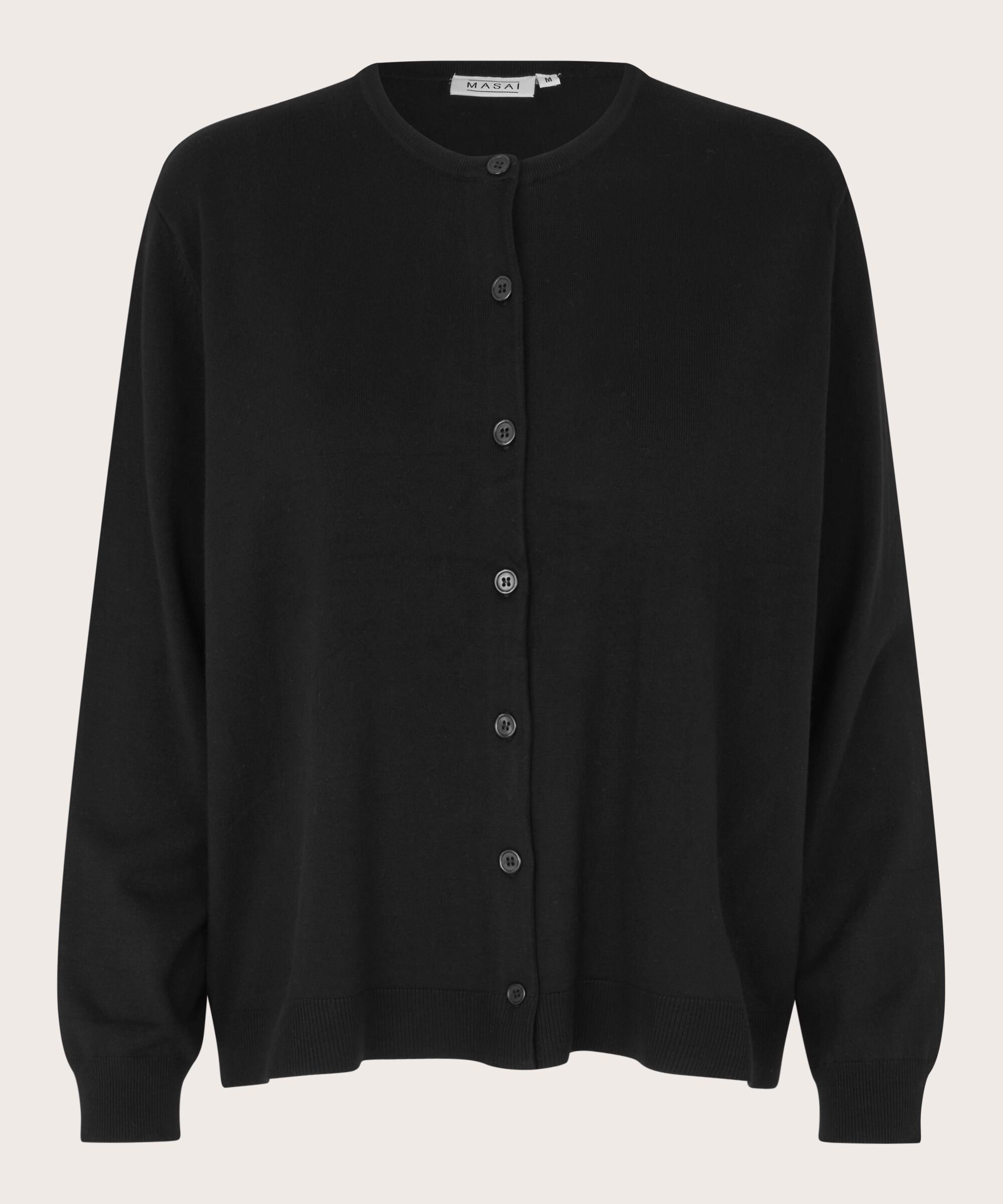 Cardigan avec boutons, Black