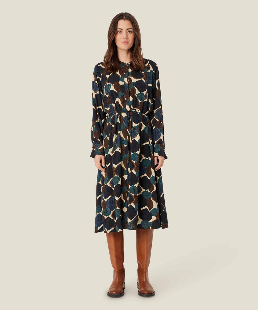 robe chemise avec ceinture amovible, Chipmunk