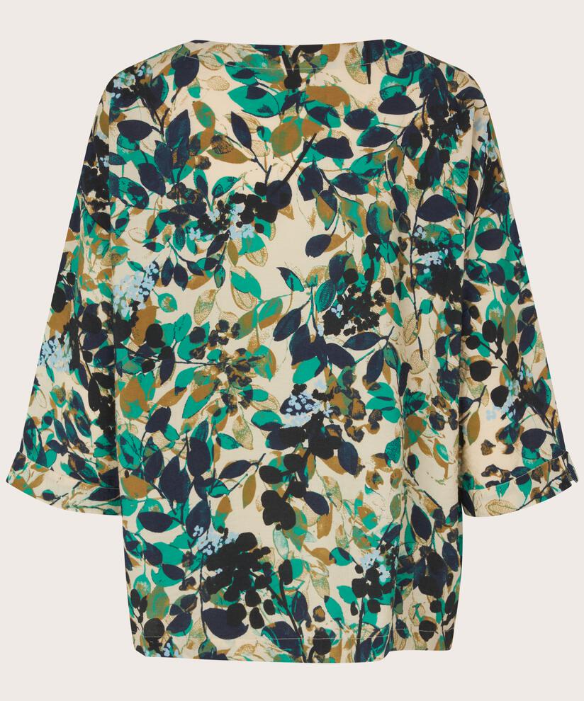 Blouse En Viscose À Manches 3/4, Greenlake