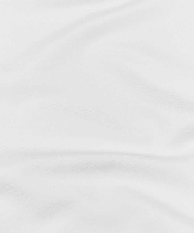 Top En Jersey Doux À Manches Longues, White