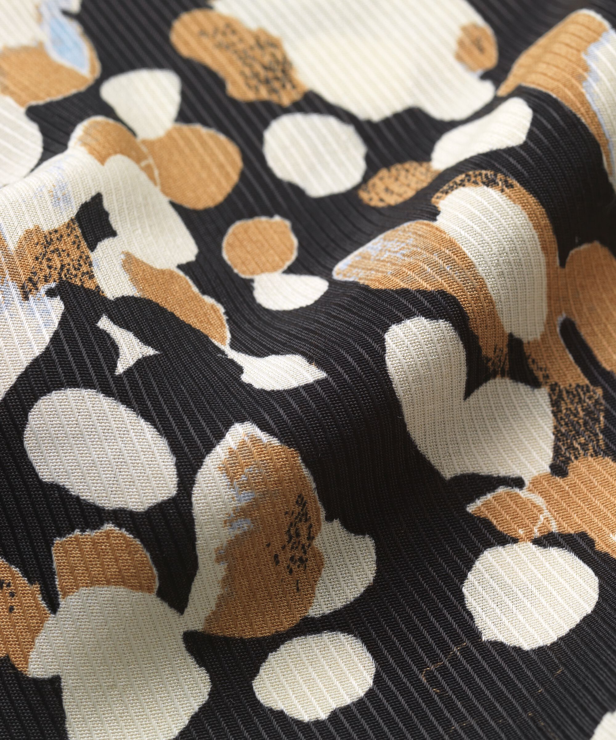 blouse en viscose imprimée à col v, Chipmunk