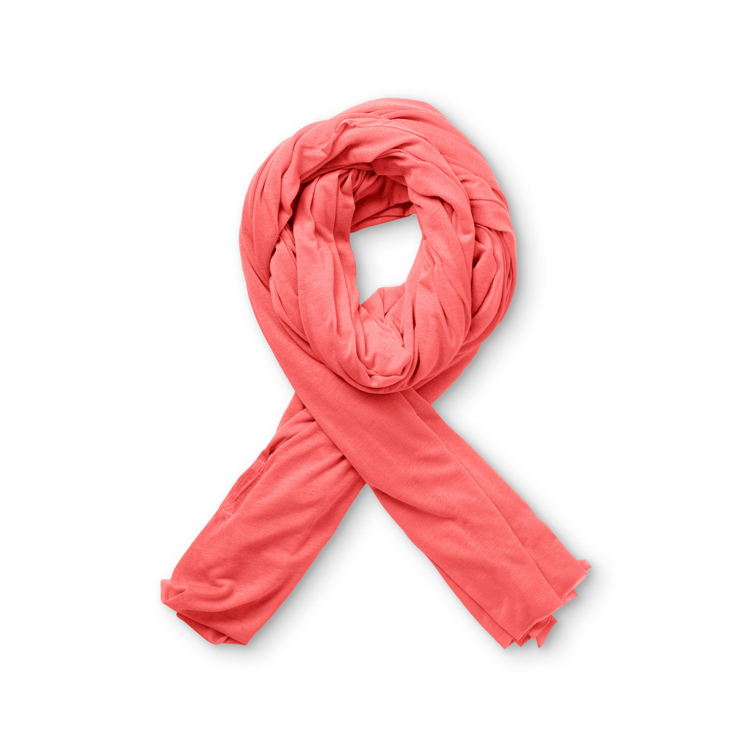 Foulard en modal, Spiced Coral